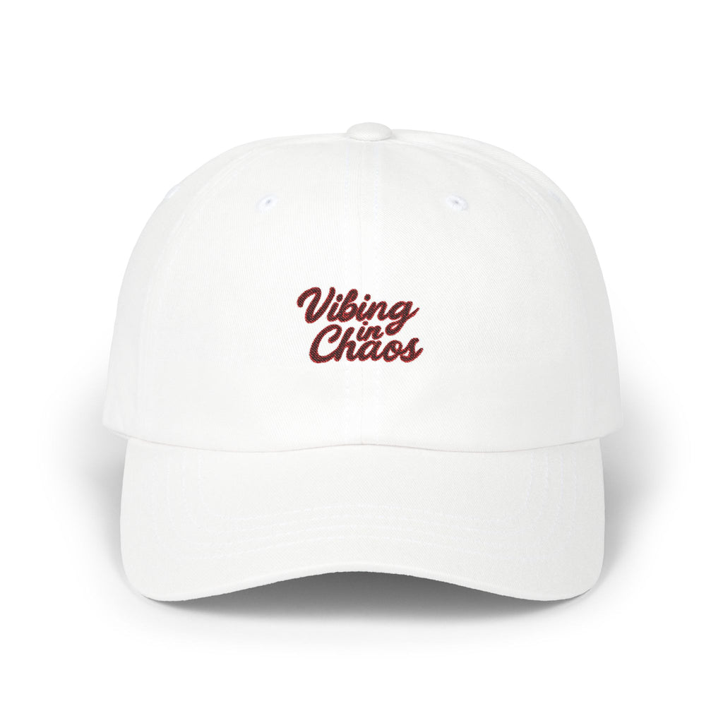 Vibing in Chaos Dad Cap