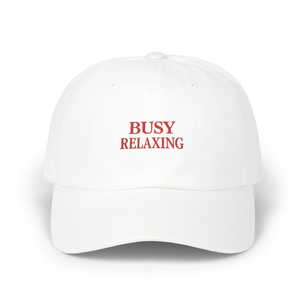 Busy Relaxing Dad Cap