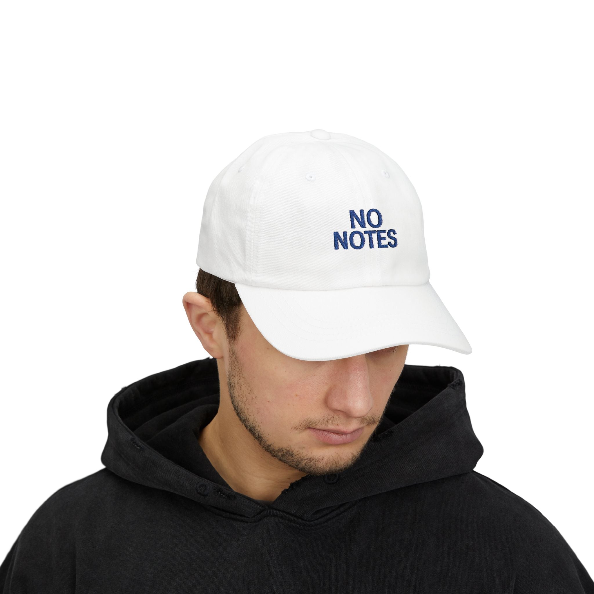 Stylish Dad Cap, NO NOTES Embroidered Hat