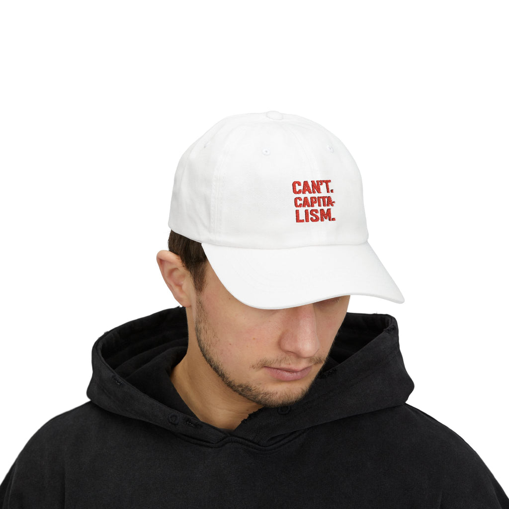 White Dad Cap - Can't Capitalism