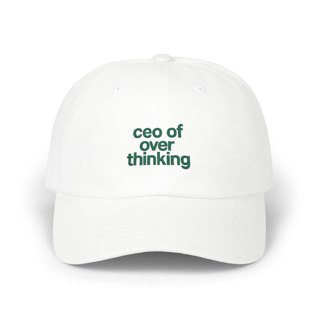 CEO of Overthinking Dad Cap