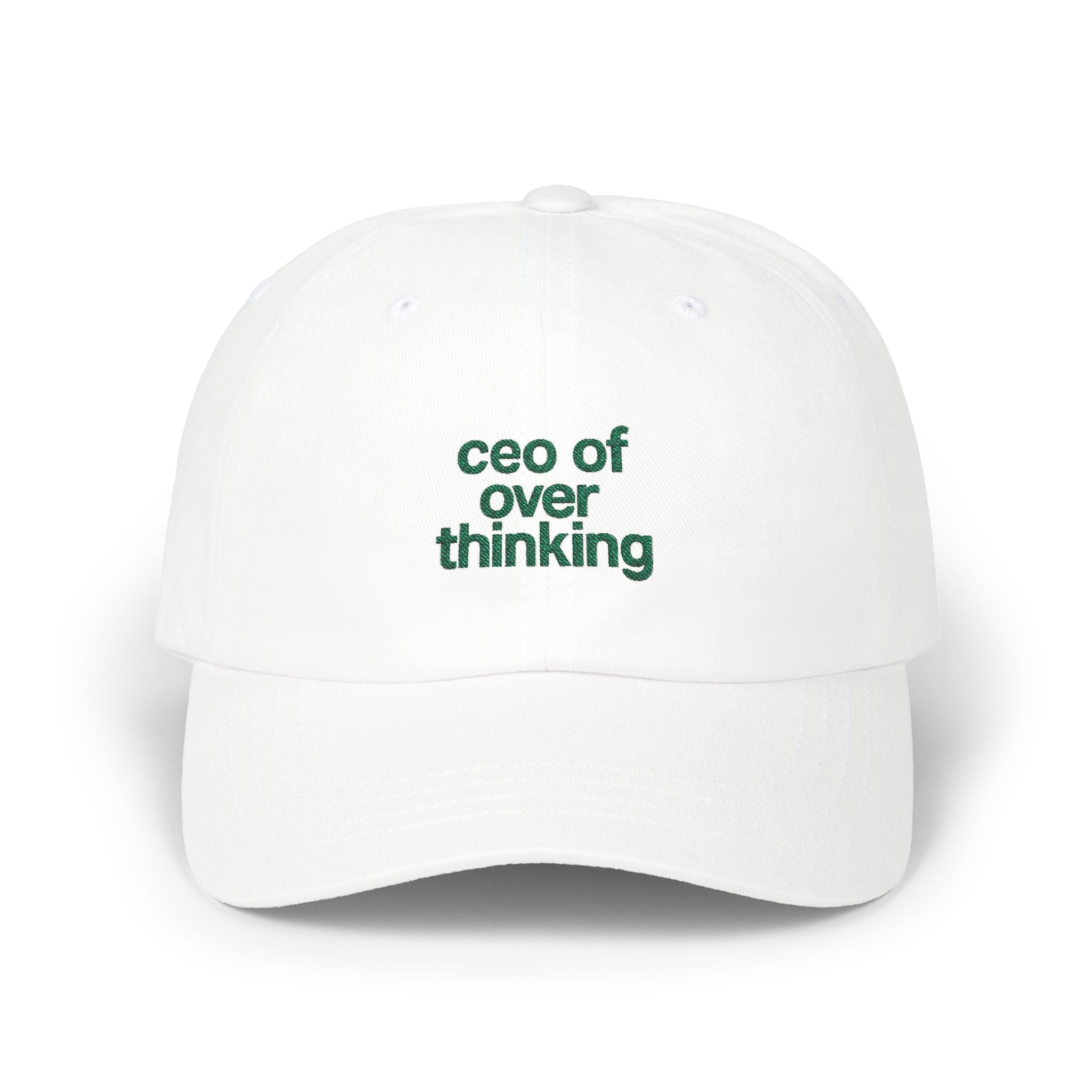 CEO of Overthinking Dad Cap